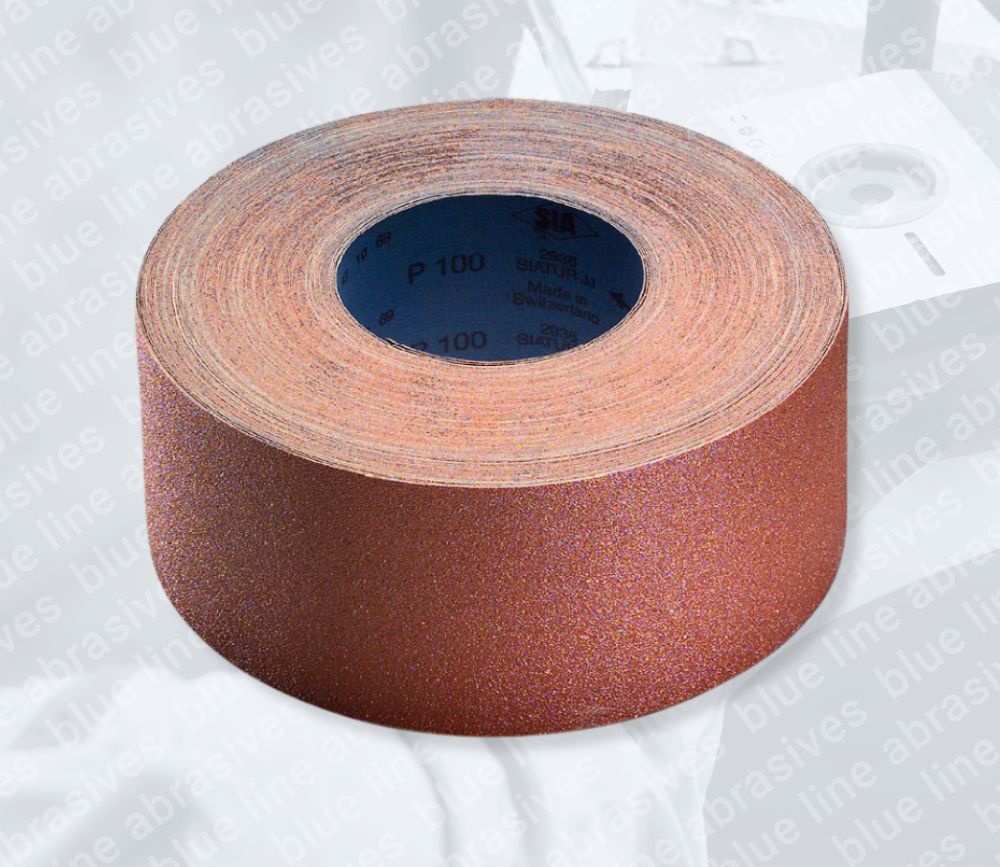 2936 siatur jj Cloth Rolls 150mm x 50m - Blue Line Abrasives