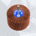 6120 siafleece Flap Wheel with Shaft Cloth & Nonwoven