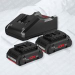 Bosch Professional 2 x ProCORE 18V 4.0AH + GAL 18V-40 Charger Set