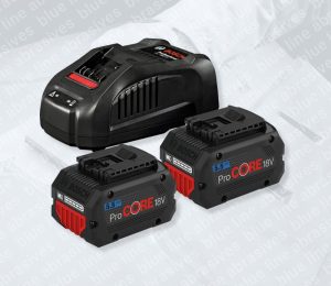 Bosch Professional 2 x ProCORE 18V 5.5AH + GAL 1880 CV Charger Set